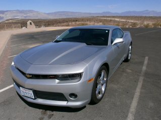 Unser Mietwagen, ein Chevrolet Camaro Sunn